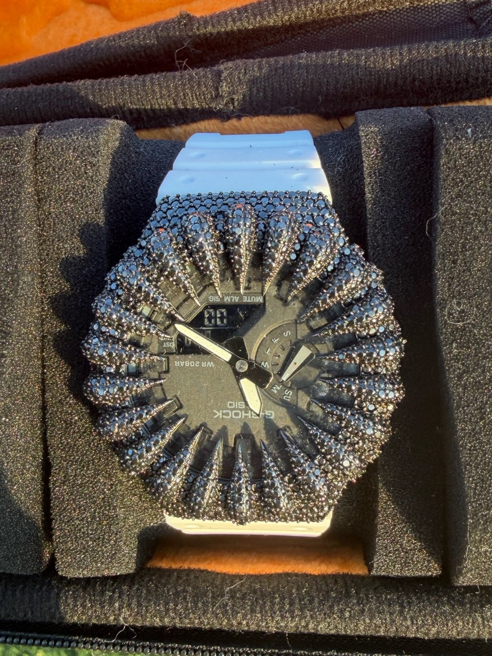 Moissanite Bust-Down Casio Gshocks